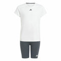 Women's Tracksuit Adidas Essentials Jogger Essentials White Black-0