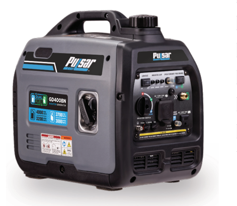 Pulsar Products GX400BN Dual Fuel 4000W Inverter Generator with CO ALART-1
