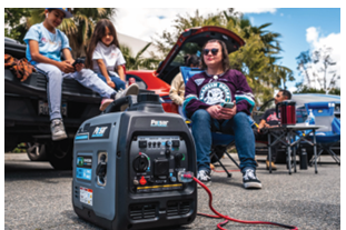 Pulsar Products GX400BN Dual Fuel 4000W Inverter Generator with CO ALART-2